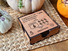 Load image into Gallery viewer, Obsession Coaster Set w/Storage Tray