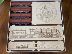 Game Box Insert for Pacific Rails, Inc.