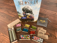 Load image into Gallery viewer, Age of Steam Deluxe Game Box Organizer