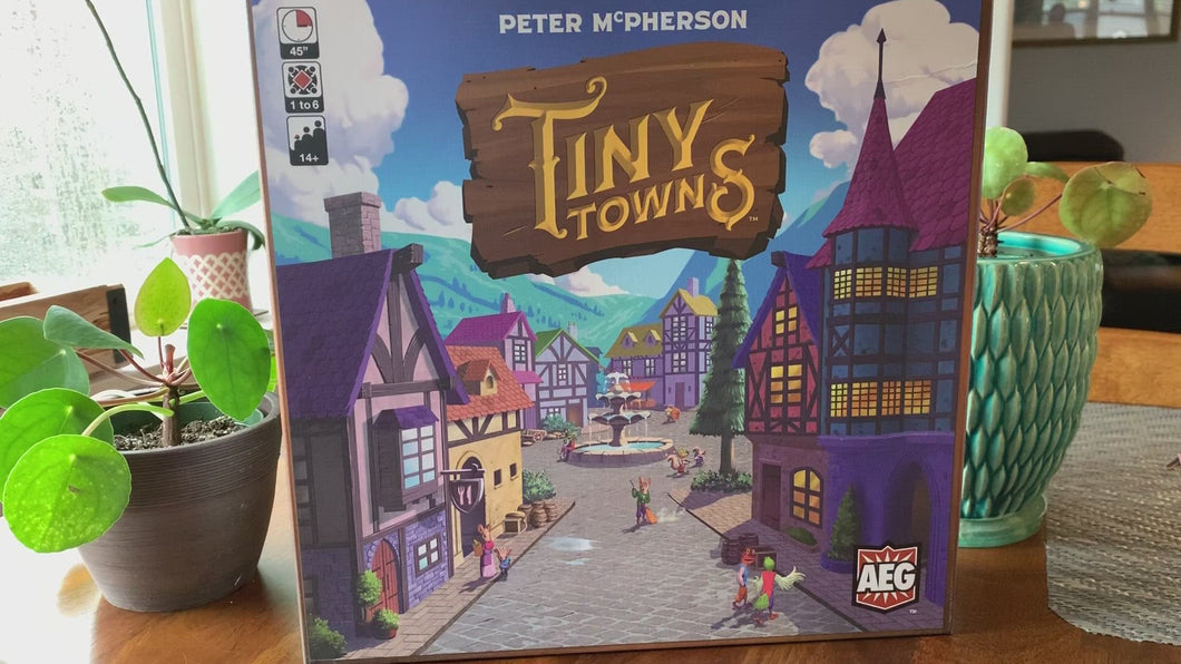 Tiny Towns Game Box Insert