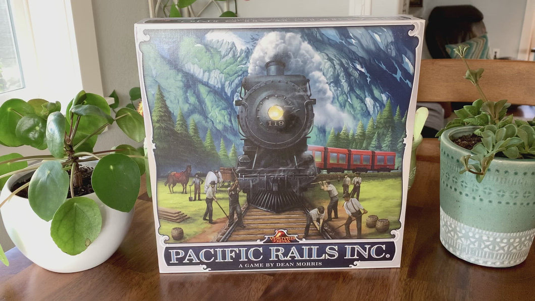 Game Box Insert for Pacific Rails, Inc.