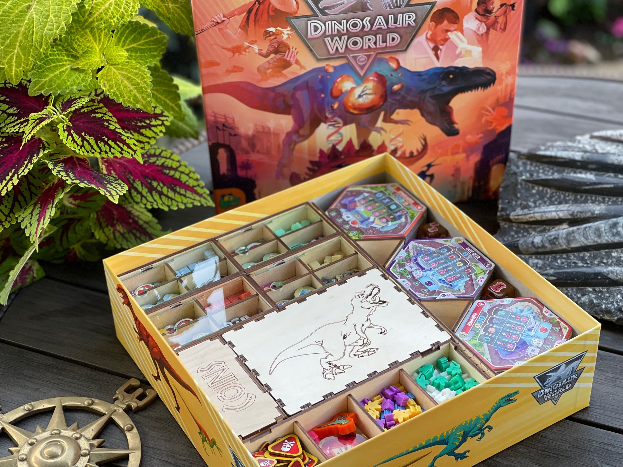 Draftosaurus Game Box Organizer 