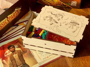 Game Box Insert for Jurassic Parts