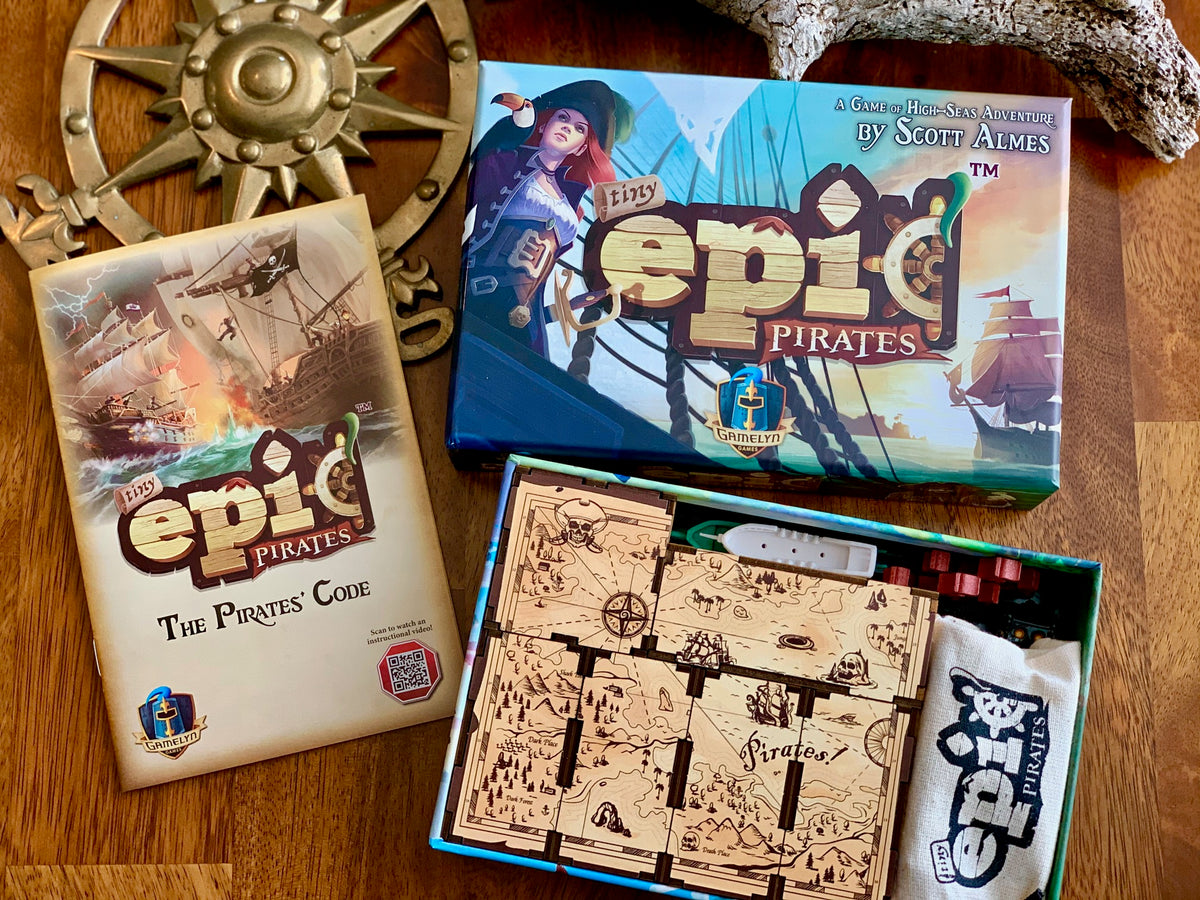 Game Box Insert for Tiny Epic Pirates – The Shipshape Gamer