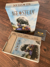 Load image into Gallery viewer, Age of Steam Deluxe Game Box Organizer
